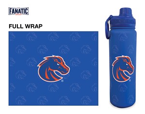 Boise State Tumbler 24 Oz - Full Color Logo Royal Blue by The Fanatic Group - main view
