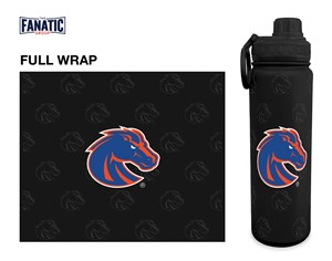Boise State Tumbler 24 Oz - Tonal Logo Black by The Fanatic Group - main view