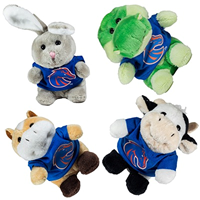 Boise State Plush Stubbie - Bronco Logo T-Shirt by Mascot Factory - main view