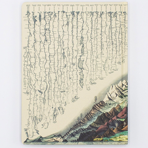 Cognitive Surplus Theory Hardcover Notebook, Rivers & Mountains (Blank) - 1 (SKU: 13433345498) Cognitive Surplus Theory Hardcover Notebook, Rivers & Mountains (Blank) - 1