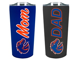 Boise State Tumbler Set - Mom & Dad Royal Blue and Black by The Fanatic Group - main view