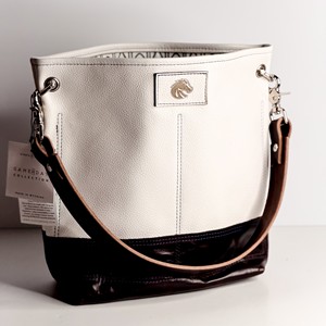 Boise State Tivoli Shoulder Tote - Bronco Logo by Alexis Drake - main view
