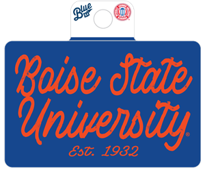 Boise State Decal - Wordmark Est. 1932, Large by Blue 84 - main view