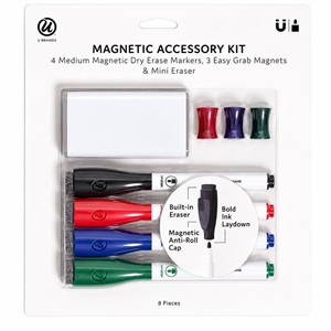 U Brands 8-Piece Magnetic Board Accessory Kit - main view