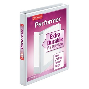 Cardinal Performer View Round Ring Binder - main view