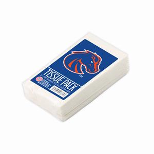 Boise State Tissue Packet Bronco Logo