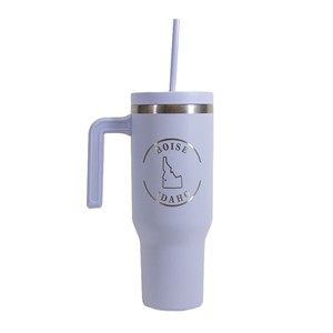 HYDRA PEAK 40 OZ VOYAGER TRAVEL TUMBLER -  iceberg