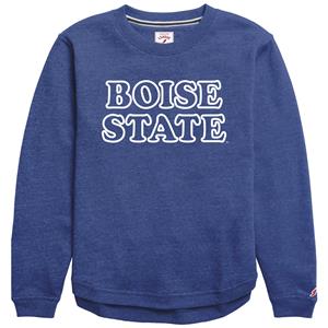 Image of Boise State Women’s Crew, Stacked Wordmark by League Collegiate Wear