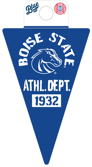 Boise State Decal - Triangle Arch Logo Athletic Dept., Large by Blue 84 - main view