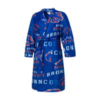 Boise State Microfleece Robe All Over Print Broncos
