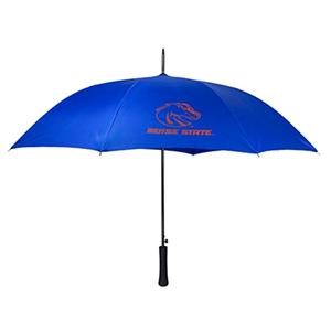Image of Boise State Umbrella Bronco Logo On Dome And Handle