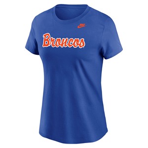 Boise State Women’s T-Shirt - Vault Broncos Wordmark by Nike - main view