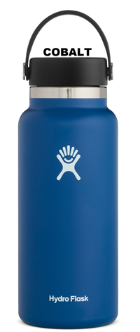 Image of HYDRO FLASK 32oz WIDE MOUTH -  cobalt
