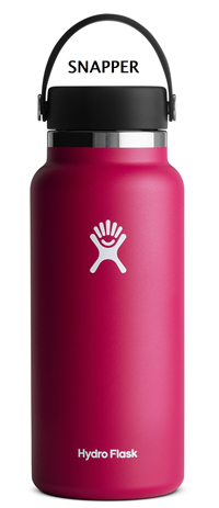 Image of HYDRO FLASK 32oz WIDE MOUTH -  snapper