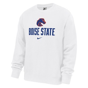 Boise State Crewneck - Logo Over Wordmark by Nike - main view