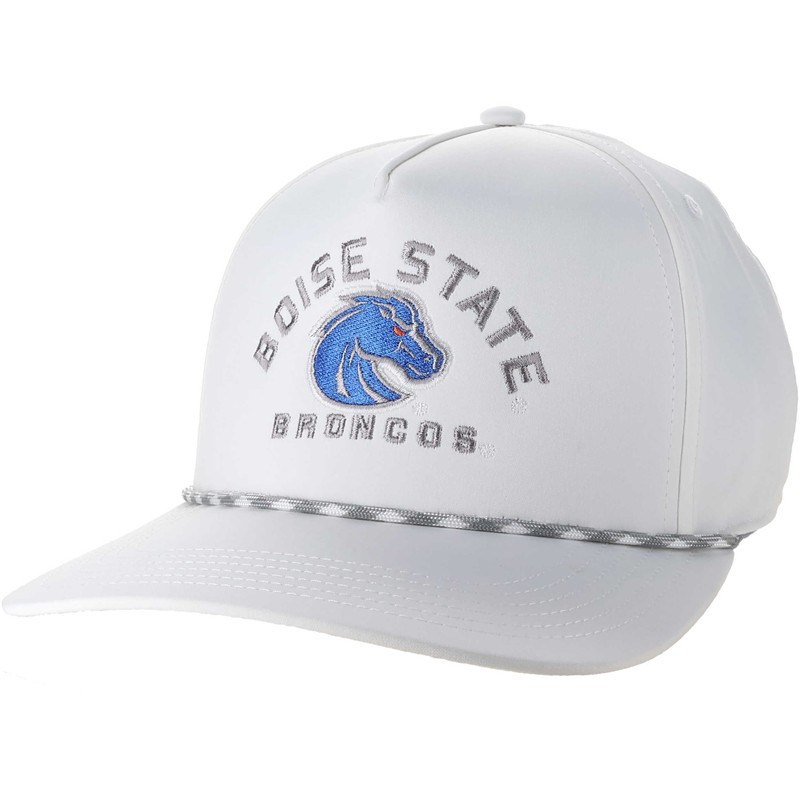 Boise State Cap - Arch Logo Rope White by Legacy (SKU 13477363658) Boise State Cap - Arch Logo Rope White by Legacy - main view