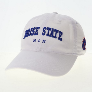 Boise State Mom Cap - Arch Over Mom White by Legacy Athletic - main view