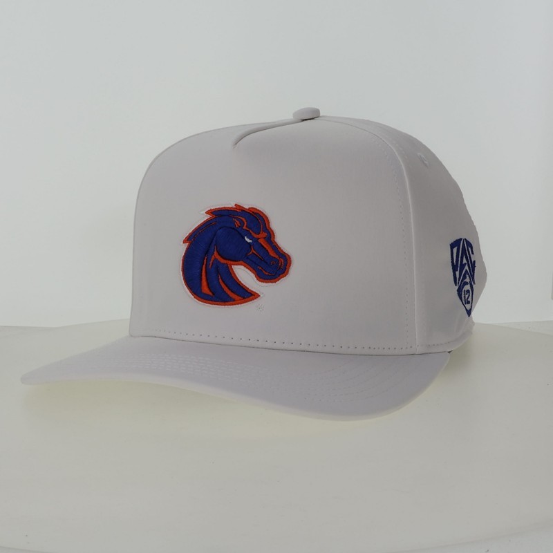Boise State Cap - Bronco and Pac-12 Logo Caddy, White by Legacy Athletic (SKU 13489106658) Boise State Cap - Bronco and Pac-12 Logo Caddy, White by Legacy Athletic - main view
