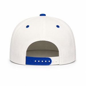 Boise State Cap - Broncos Chain Stitch White and Royal Blue by CapX -  3