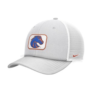Boise State Cap - Embroidered Patch Trucker Snapback by Nike - main view