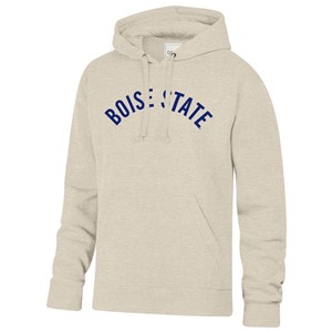 Boise State Men's Hoodie - Arch Bouclé Wordmark by Big Cotton - main view