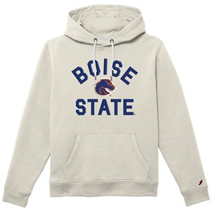 Boise State Hoodie - Arch Over Logo Oatmeal Heather by League - main view