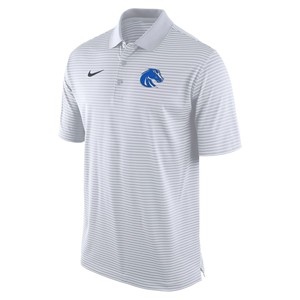 04 - Boise State Polo - Coach Tour Stripe by Nike - main view