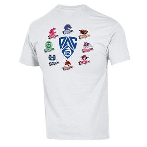02 - Boise State T-Shirt - PAC-12 Conference White by Champion - main view