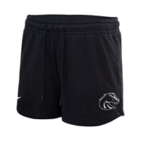 Image of BOISE STATE WOMEN SHORT ESSENTIAL FRENCH TERRY -  black