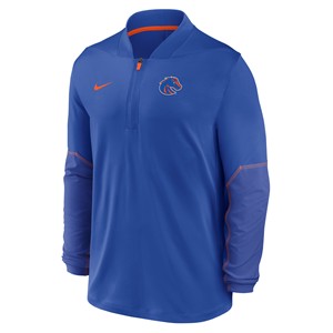 Boise State 1/2-Zip - Left Chest Logo Royal Blue by Nike - main view