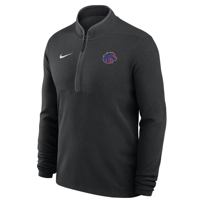 6- Boise State Quarter-Zip Pullover - Dri-FIT Victory Bronco Head by Nike (SKU 13405267494) 6- Boise State Quarter-Zip Pullover - Dri-FIT Victory Bronco Head by Nike - main view