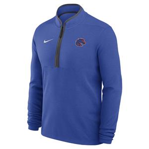 6- Boise State Quarter-Zip Pullover - Dri-FIT Victory Bronco Head by Nike - royal (SKU: 13405267494) 6- Boise State Quarter-Zip Pullover - Dri-FIT Victory Bronco Head by Nike - royal