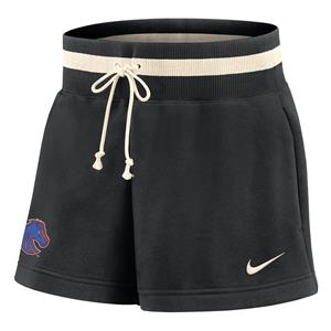 Image of Nike Boise State Women’s Fleece Shorts, Bronco Logo