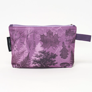 Cognitive Surplus Pencil Bag, Forest at Dusk (Recycled Canvas)